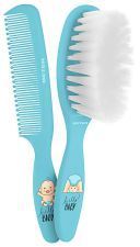 Borste &amp; kam till Baby Blue Set 2 st