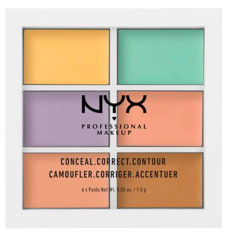 Contouring Corrector Palette 6 nyanser