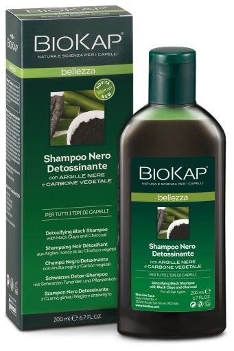 Svart Detox Schampo 200 ml