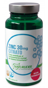 Naturlider Zinkcitrat 60 kapslar