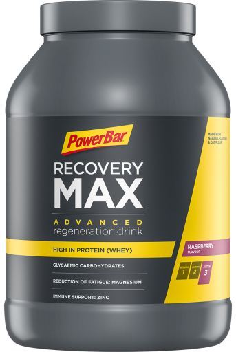 PowerBar Recovery Max Hallonkylare 1144 gr