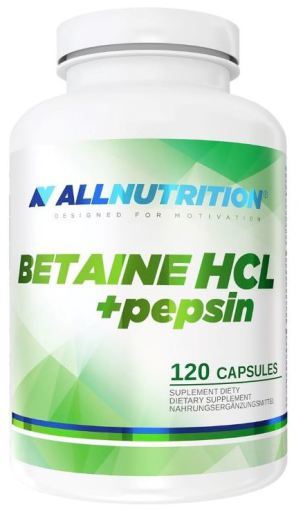 Betaine HCL + Pepsin 120 kapslar