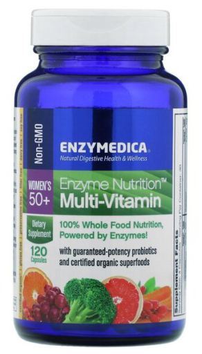 Enzyme Nutrition Multi Vitamin Women's 50+ 60 c&aacute;psulas 