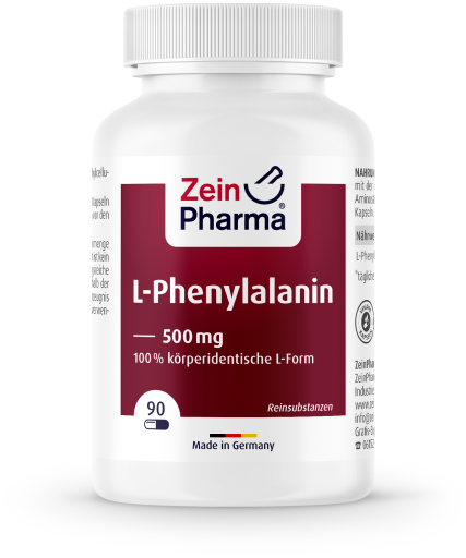 L-Fenylalanin 500 mg 90 kapslar