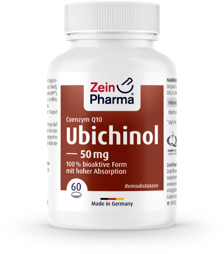 Ubiquinol 50mg 60 Capsules