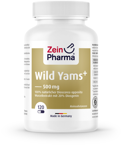 Wild Yams Plus 500 mg 120 kapslar
