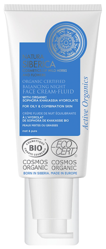 Natura Siberica Balancing Night Facial Fluid Cream 50 ml
