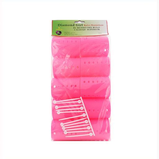 Diamond Girl Magnetiska papiljotter Diam 5 10 enheter
