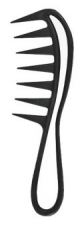Carbon Line Ergo Wide Tooth Escarpiator Comb Nº24 Carbon Line Ergo Wide Tooth Escarpiator Comb Nº24