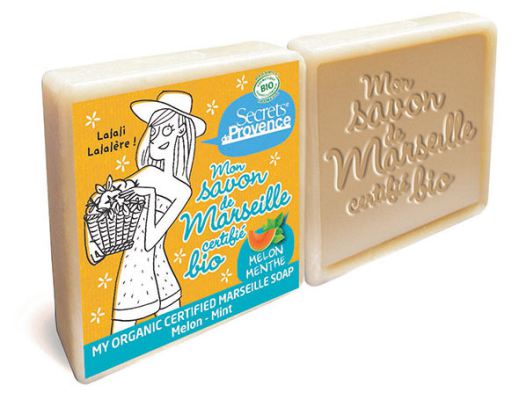 Melon &amp; Mint Marseille Tvål 100 gr