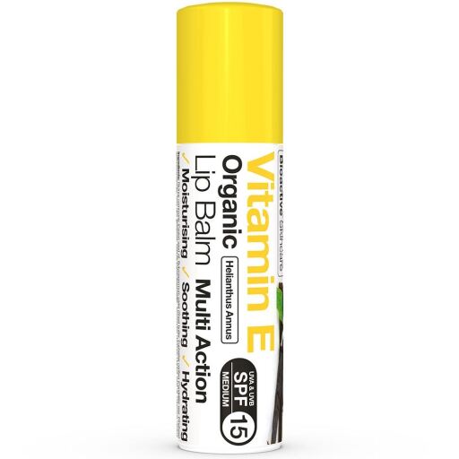Dr. Organic Ekologisk vitamin E l&auml;ppbalsam 5,7 ml