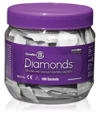 Diamanter Gelpåsar Doft 100 enheter