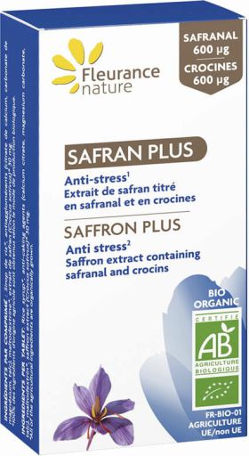 Fleurance Nature Saffran Plus 15 tabletter