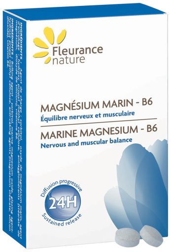 Fleurance Nature Marint magnesium B6 60 tabletter