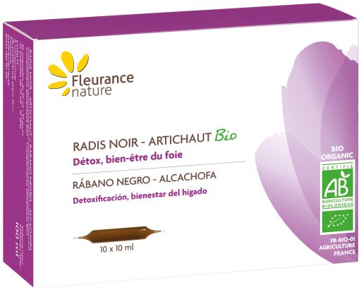 Fleurance Nature Ekologisk svart r&auml;disa och kron&auml;rtskocka i ampuller