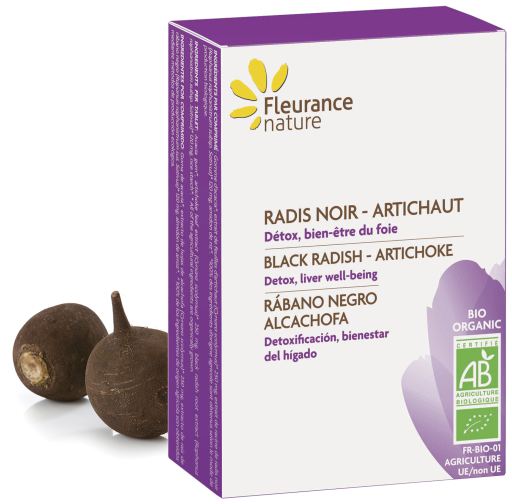 Fleurance Nature Ekologisk svart r&auml;disa och kron&auml;rtskocka 30 tabletter