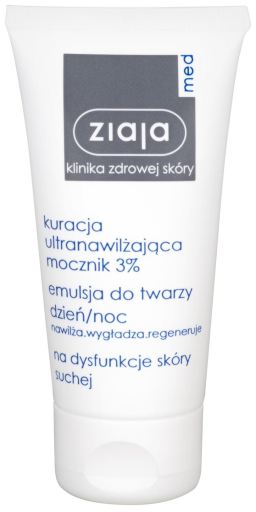 Ultra-fuktande kräm med urea dag &amp; natt 3% 50 ml