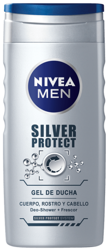 Män Silver Protect Shower Gel