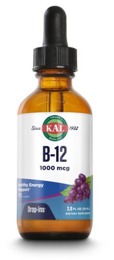 Vegetariska B12-droppar 1000 mcg 53 ml