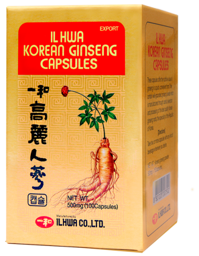 Tongil Ginseng Il Hwa-kapslar