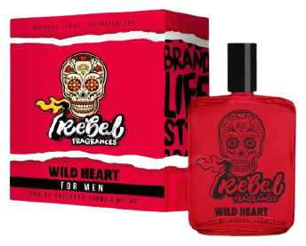 Man Wild heart Eau de Toilette Parfym 100 ml