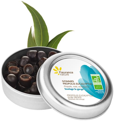 Fleurance Nature Organic Eucalyptus Propolis Gummies
