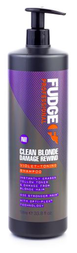 Fudge Clean Blonde Damage Rewind Violettonande schampo
