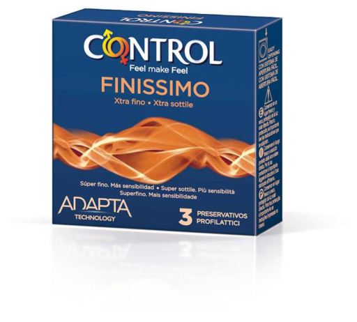 Control Fin&iacute;ssimo Condoms 3 enheter