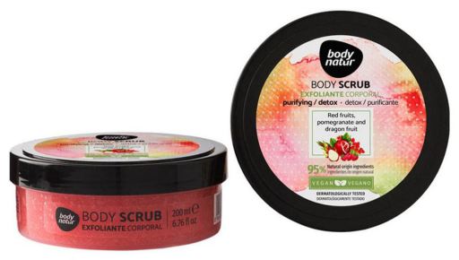 R&ouml;da frukter, granat&auml;pple och drakfrukt Body Scrub 200 ml