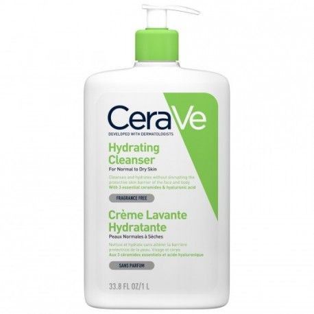 Cerave &Aring;terfuktande reng&ouml;ring f&ouml;r normal till torr hud