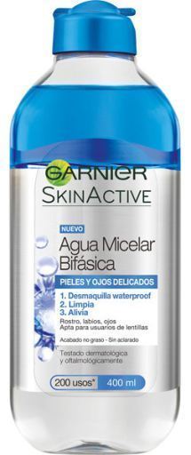 Garnier Skin Active Sensitive Micell&auml;rt vatten f&ouml;r k&auml;nslig hud 400 ml