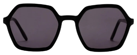 Wearglass Lykke M&ouml;rkgr&aring; Solglas&ouml;gon & L&auml;sglas&ouml;gon