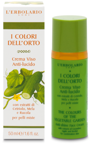 L'Erbolario I Colori dell'Orto Anti-Shine Ansiktskr&auml;m 50 ml