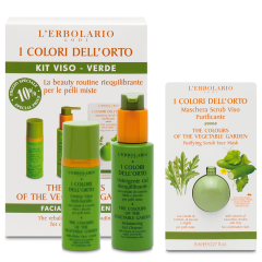 I Colori dell'Orto Green Facial Kit 3 enheter