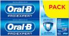 Förpackning 2 Pro-Expert tandkrämer professionellt skydd 75 ml