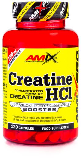 Creatine HCI Supplement 750 mg 120 Kapslar