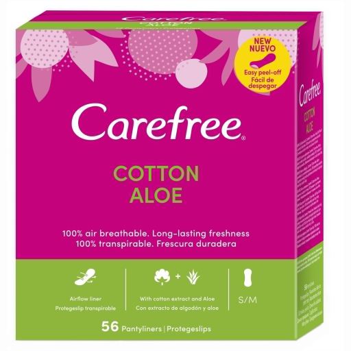 Carefree Aloe Slip Protector 56 enheter