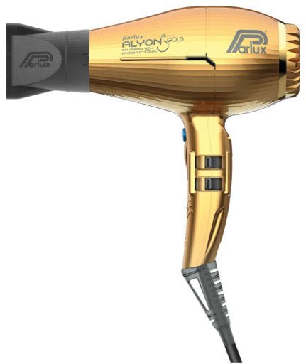 Parlux Alyon Gold Edition H&aring;rtork + Diffuser