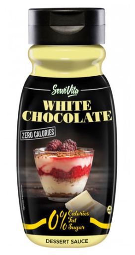Servivita 0% kalori vit chokladsirap 320 ml