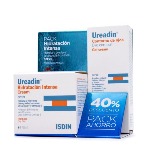 Isdin Ureadin Hydration Cream 50 ml + Eye Contour 15 ml