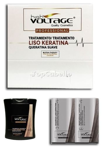 Voltage Cosmetics Smooth Keratin Treatment Set 100 ml 5 enheter