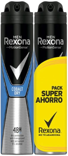 Deodorant Spray for Men Cobalt Dry 2x200 ml