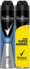 Deodorant Spray for Men Cobalt Dry 2x200 ml
