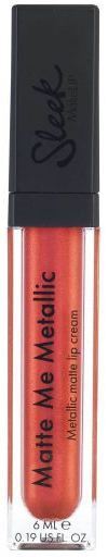 Liquid Lipstick Matte Me Metallic platinerad plommon 6 ml
