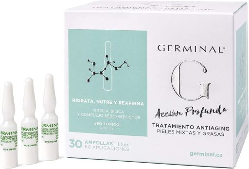 Germinal Deep Action Antiaging Treatment SPF 30 30 Ampuller