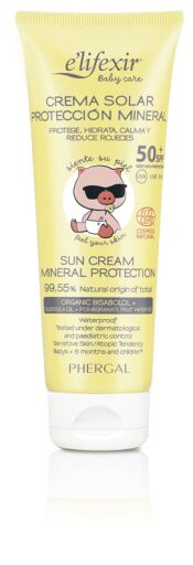Phergal E'lifexir Baby Care Mineral Solkr&auml;m SPF50 100 ml
