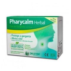 Pharycalm växtbaserade halsont 24 tabletter