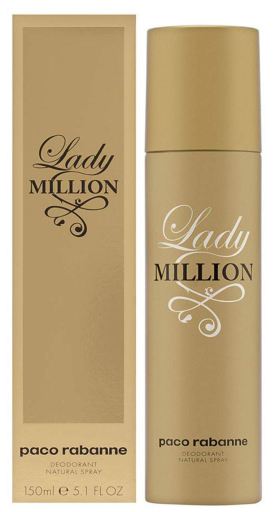 Lady Million Deodorant spray 150 ml