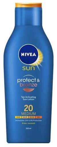 Sun Protect &amp; Bronze Tan Accelerating Lotion SPF 20 200 ml