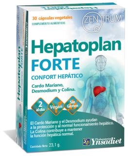 Ynsadiet Hepatoplan Forte Zentrum 23, 1 gr 30 Kapslar